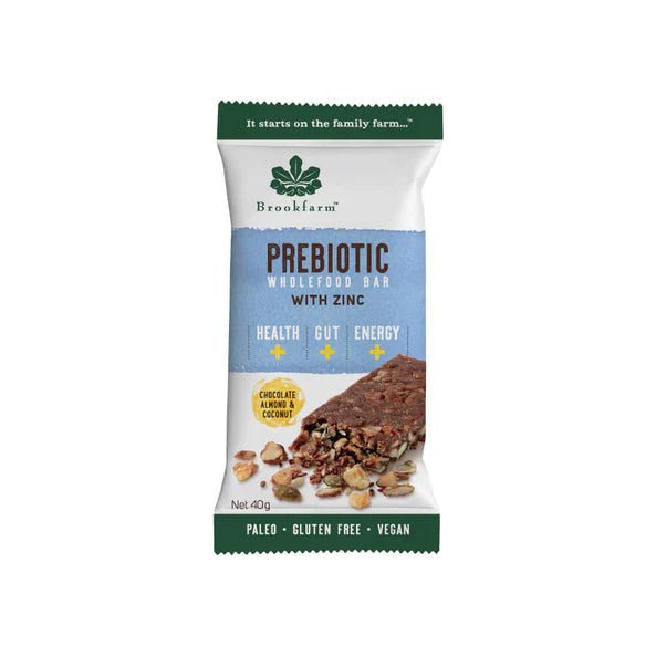 Brookfarm Chocolate Almond & Coconut Prebiotic Wholefood Bar