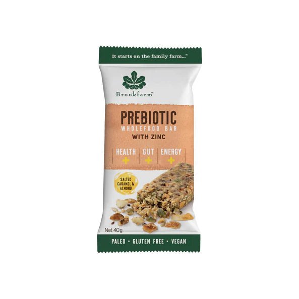 Brookfarm Salted Caramel & Almond Prebiotic Wholefood Bar