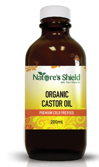 Nature's Shield Cold Pressed Organic Castor Oil - 200ml
