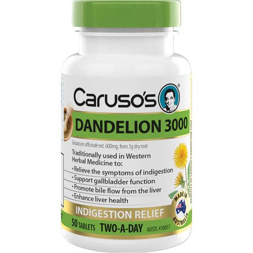 Caruso's Dandelion 3000 - 50 Tablets