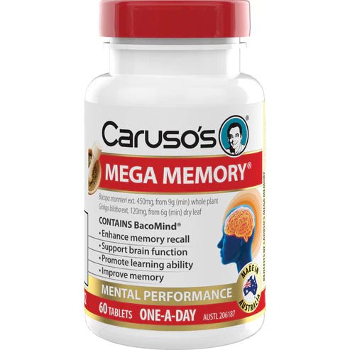 Caruso's Mega Memory - 60 Tablets