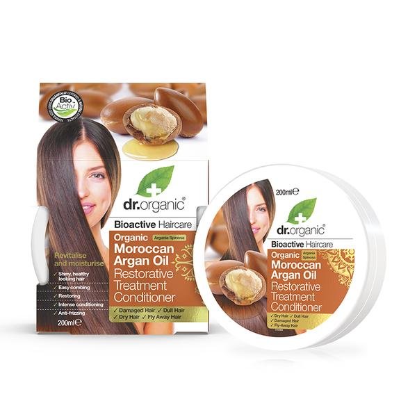 Dr. Organic Moroccan Argan Oil Restorative Treatment Conditioner 200ml