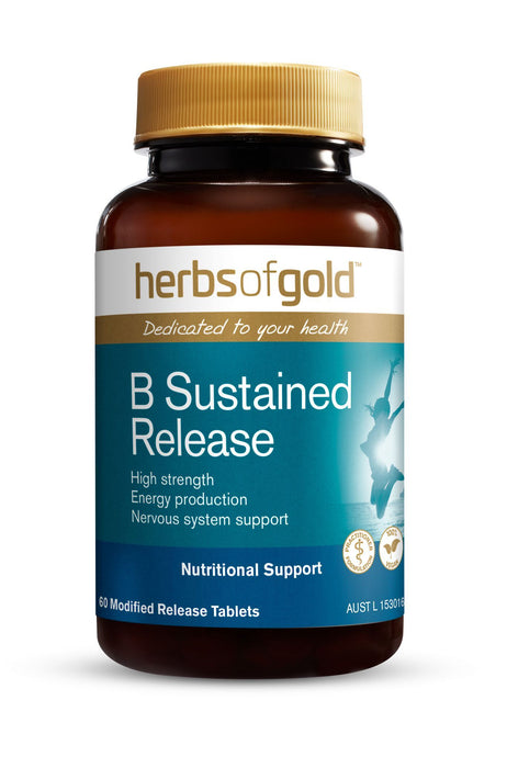 HERBS OF GOLD B COMPLEX SUSTAINED RELEASE 60T