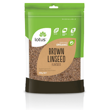 Lotus Linseed (Flaxseed) Brown Organic 500g