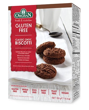 Orgran Classic Choc Biscotti