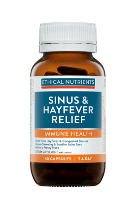 Ethical Nutrients Sinus & Hayfever Relief 60 Capsules