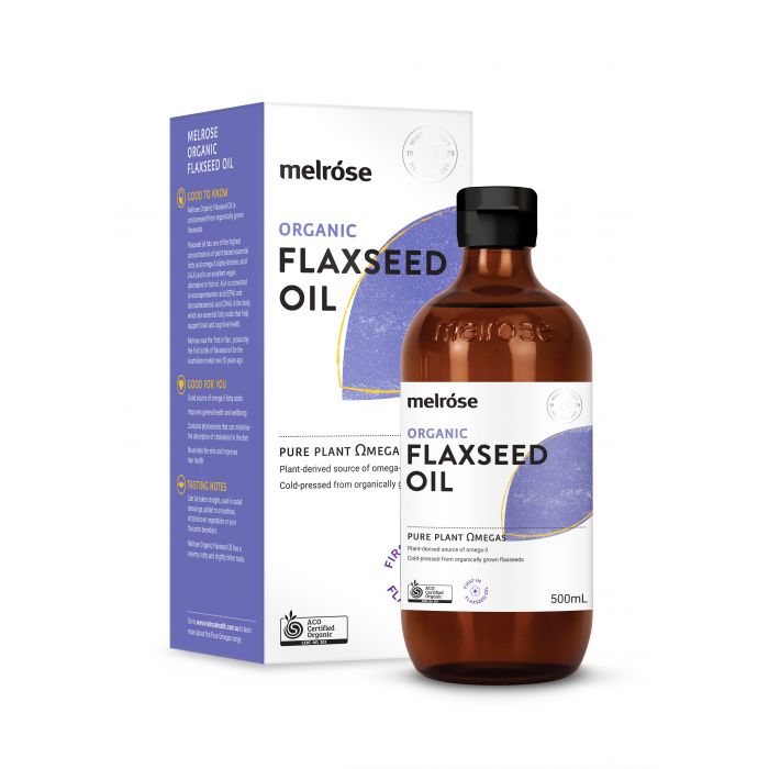 Melrose Flaxseed Oil Organic 500ml