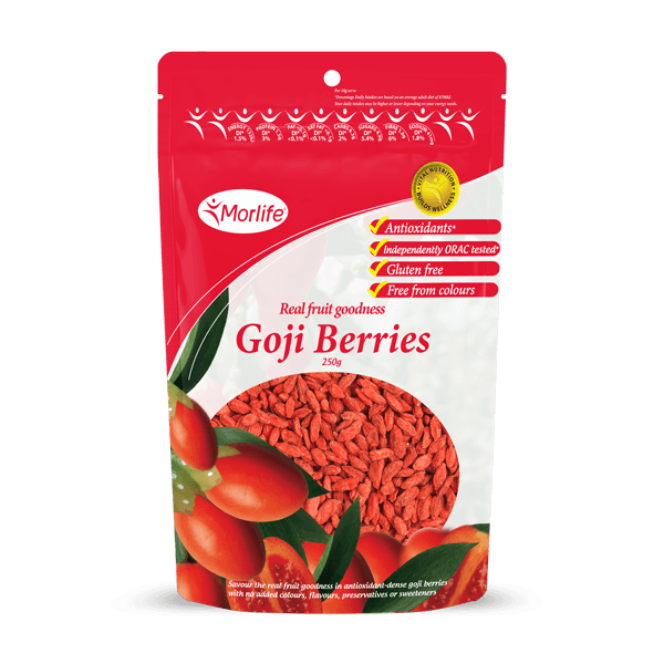 MORLIFE - GOJI BERRIES 250G