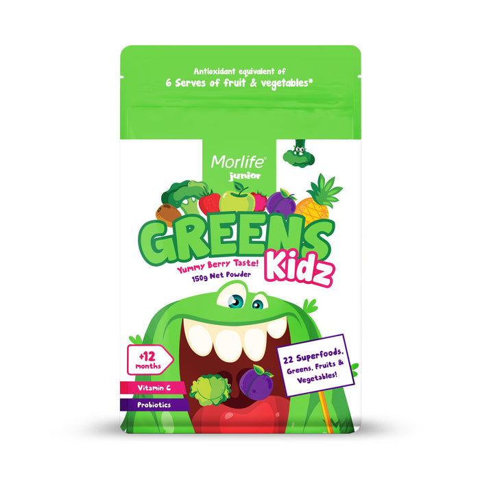 MORLIFE - GREENS KIDZ 150G