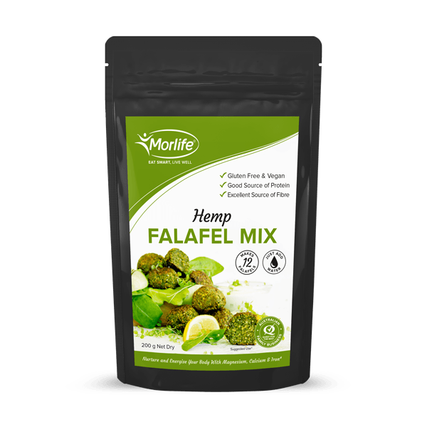 MORLIFE - HEMP FALAFEL MIX 200G