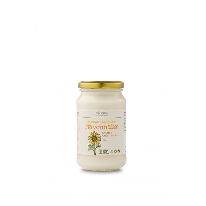 Melrose Organic Sunflower Mayonnaise 365g