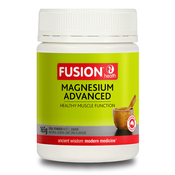 FUSION MAGNESIUM POWDER LEMONUTRA-LIFEIME 165G