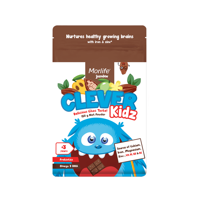 MORLIFE - CLEVER KIDZ CHOCOLATE DRINK 150G