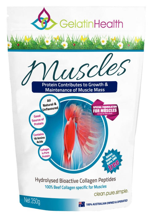 Gelatin Health - Collagen Muscle Repair 250g