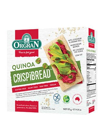 Orgran Quinoa Crispibread