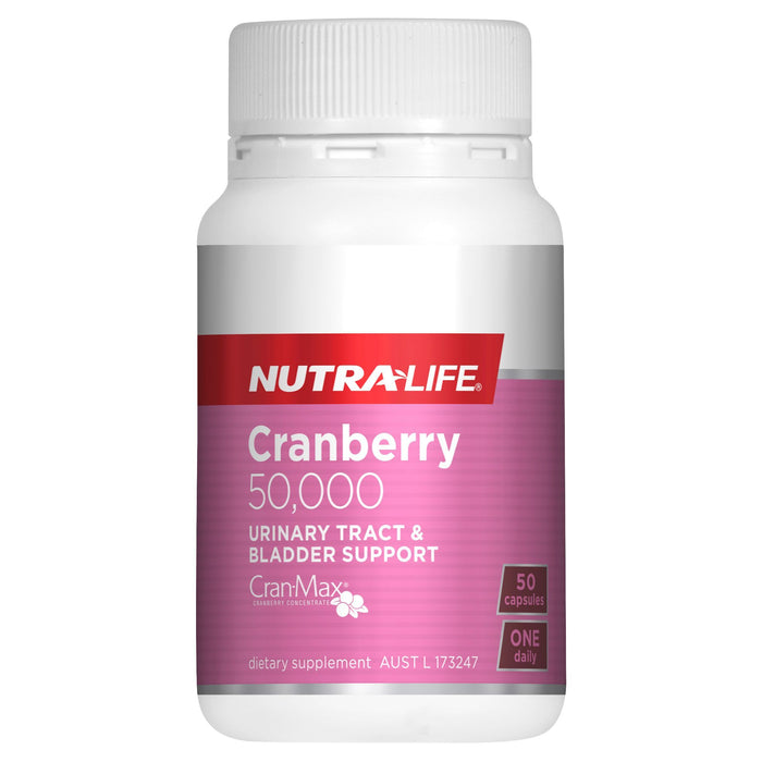 NUTRA-LIFE CRANBERRY 50,000 50C