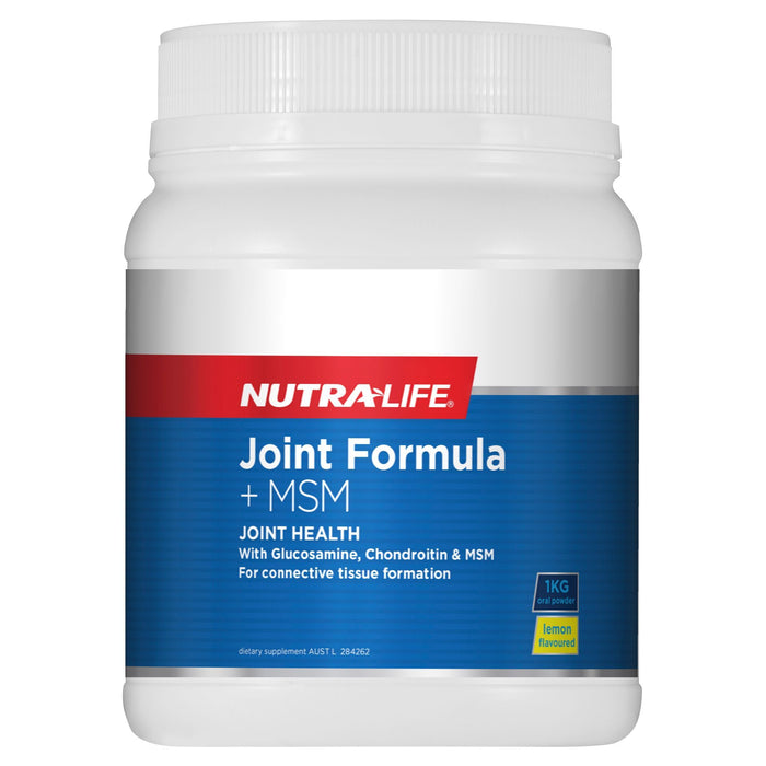 NUTRA-LIFE JOINT FORMULA + MSM LEMON 1KG