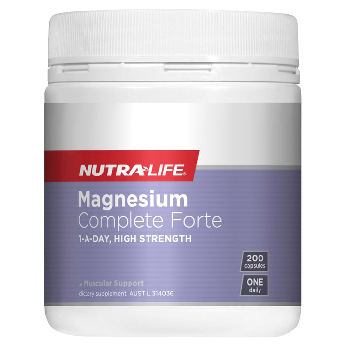 NUTRA-LIFE MAGNESIUM FORTE 400MG 200C