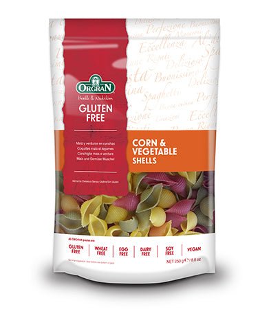 Orgran Corn & Vegetable Shells
