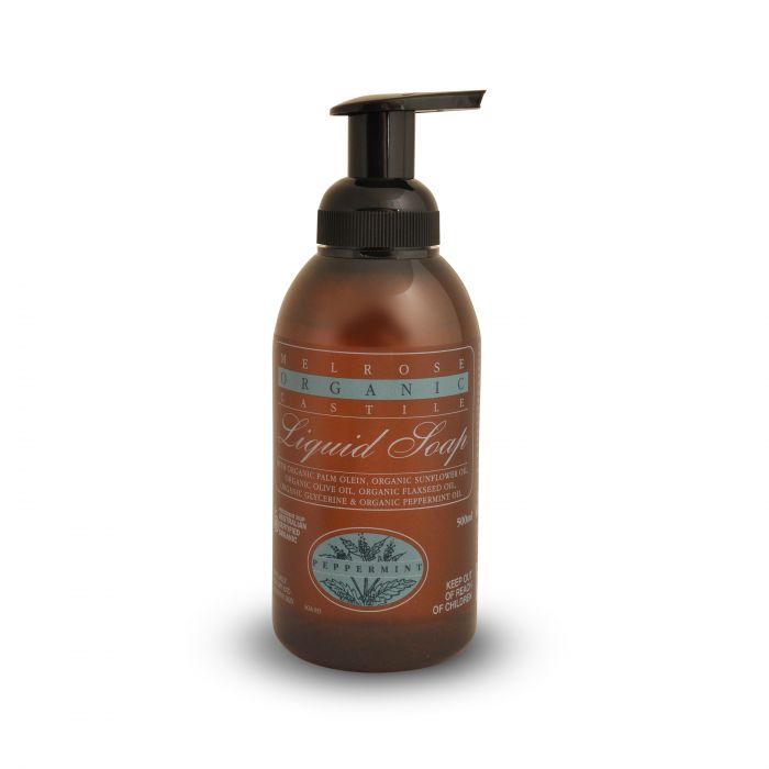 Melrose Castile Soap Peppermint Pump