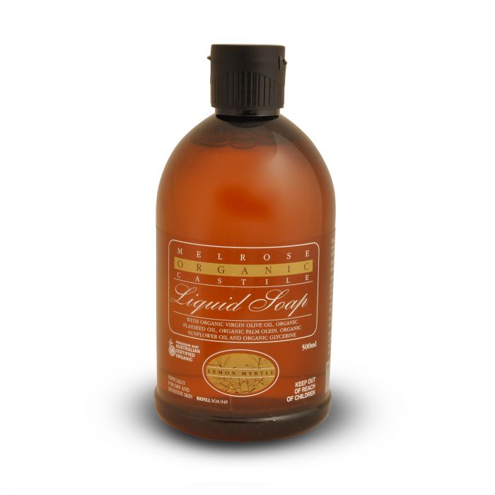 Melrose Castile Soap Lemon Myrtle Refill 500ml