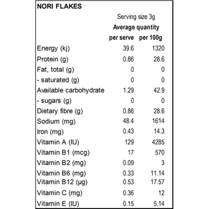 Power Super Foods Nori Flakes 40g