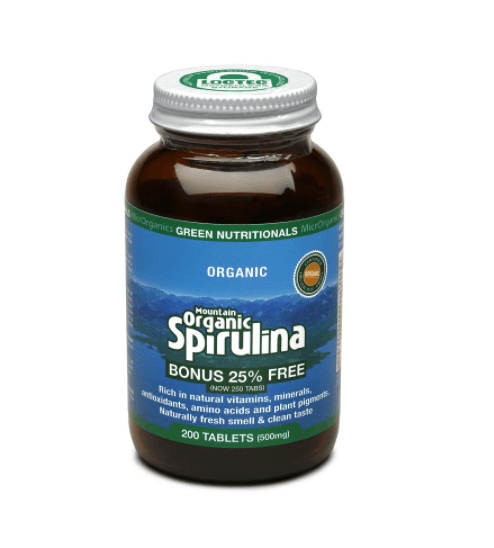 MicrOrganics Mountain Organic Spirulina 200T