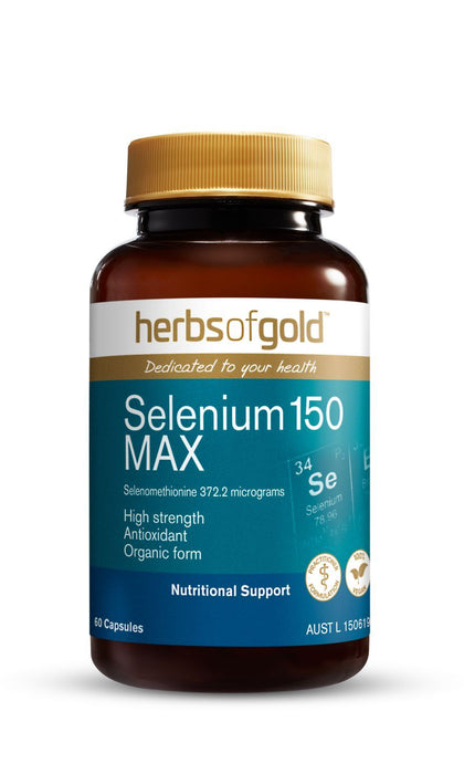 HERBS OF GOLD SELENIUM 150 MAX 60VC
