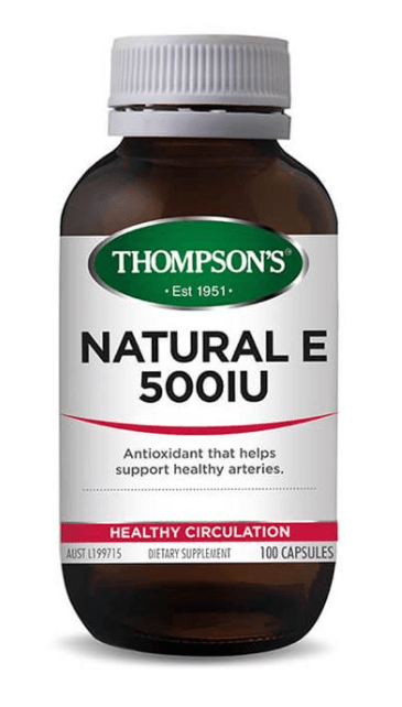 Thompson's Natural E 500IU Capsules