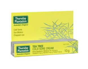 Thursday Plantation Tea Tree Cold Sore Cream 10g