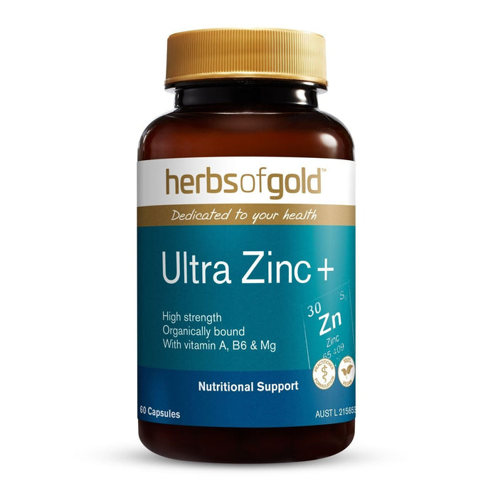 HERBS OF GOLD ULTRA ZINC+ 60VC