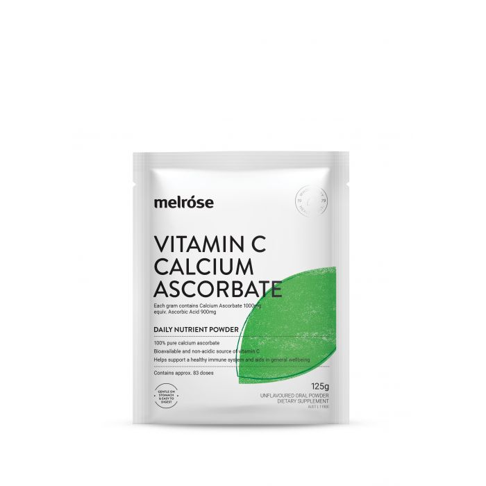 Melrose Vitamin C Calcium Ascorbate Powder 125g