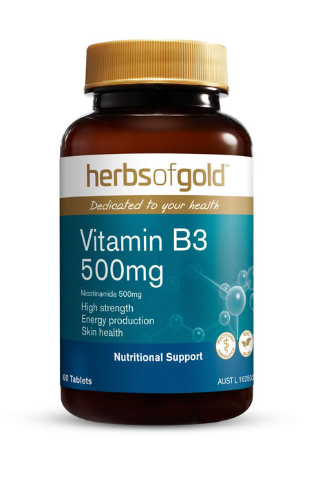 HERBS OF GOLD VITAMIN B3 500MG