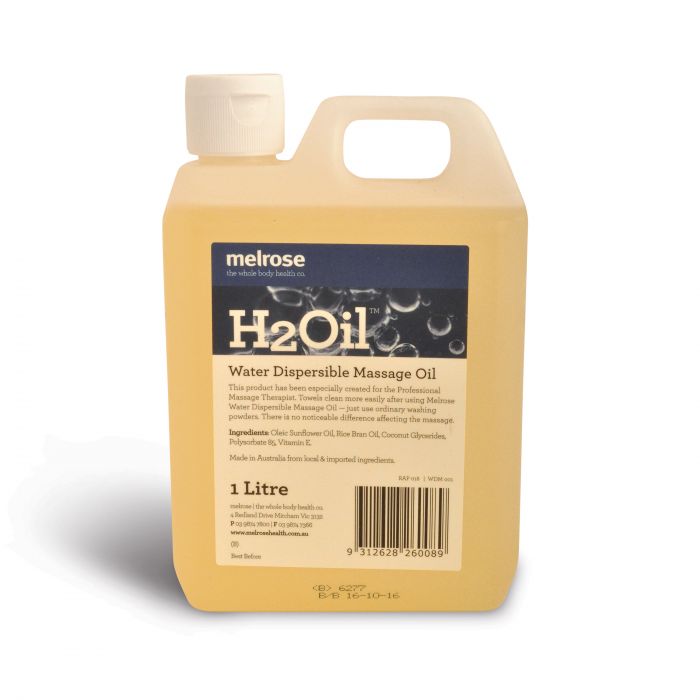 Melrose Massage H2Oil Water Dispersable 1L