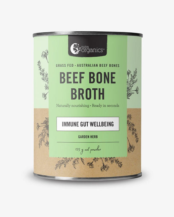 Nutra Organics - Beef Bone Broth Garden Herb 125g