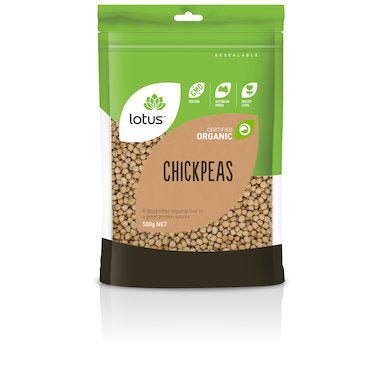 Lotus Chick Peas Organic 500g