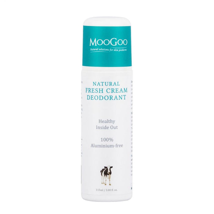 MooGoo Natural Fresh Cream Deodorant 115mL