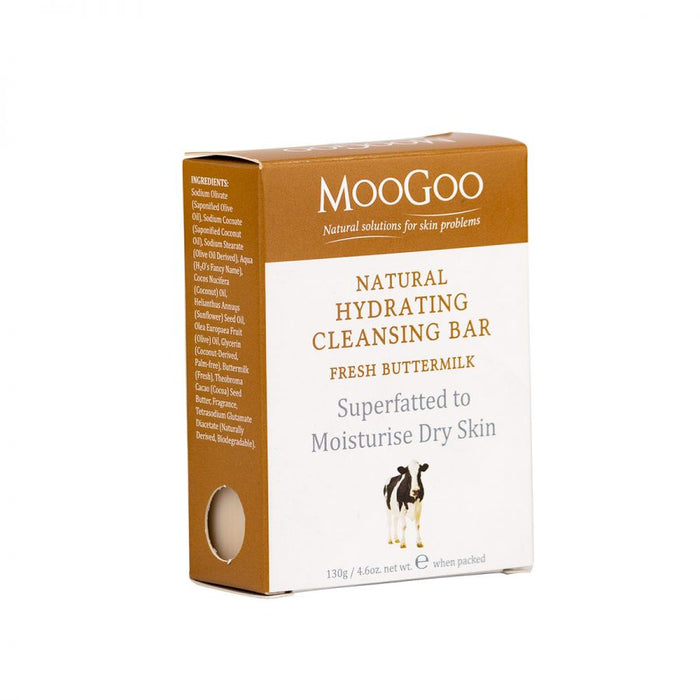 MooGoo Hydrating Cleansing Bar Buttermilk 130g