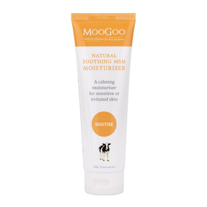 MooGoo Natural Soothing MSM Moisturiser 120g