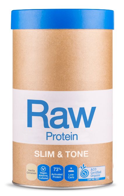 Amazonia Raw Slim & Tone Protein Vanilla Cinnamon 1kg