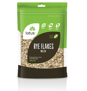 Lotus Rye Flakes Rolled 450g