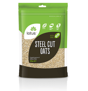 Lotus Oats Steel Cut 500g