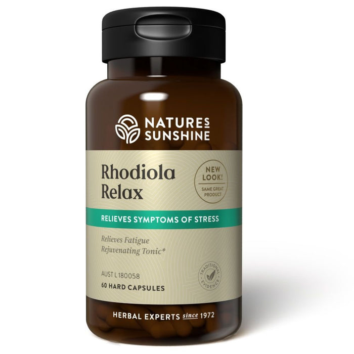 Nature's Sunshine Rhodiola Relax - 60 Capsules