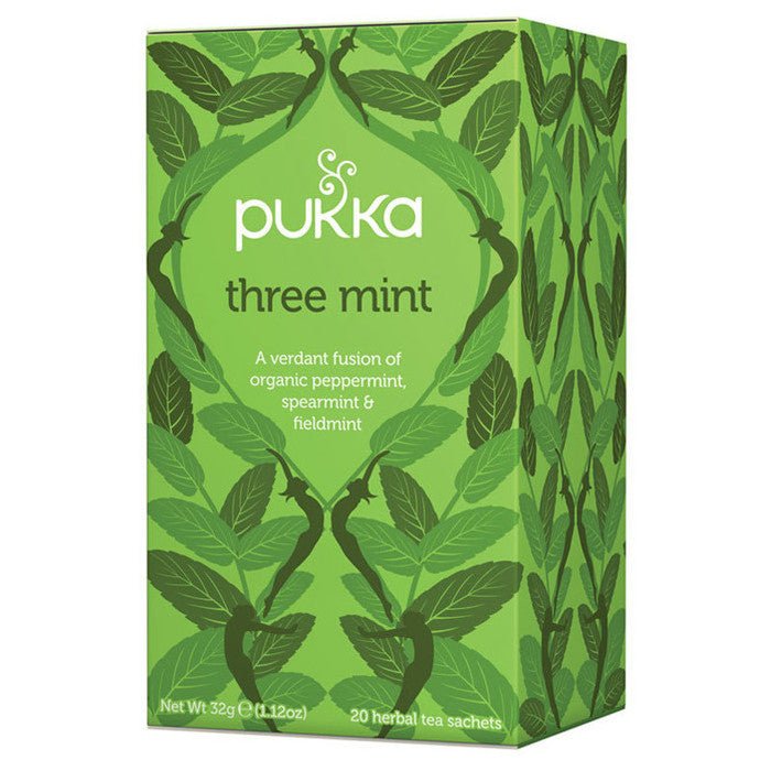 Pukka Organic Tea Three Mint