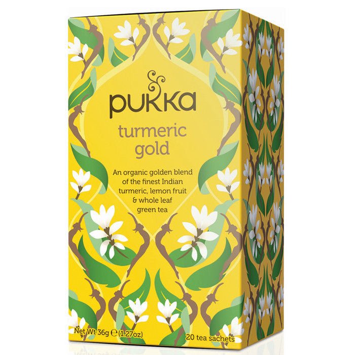 Pukka Organic Tea Turmeric Gold