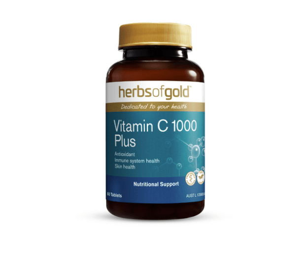 Herbs of Gold Vitamin C 1000 Plus - 60 Tablets
