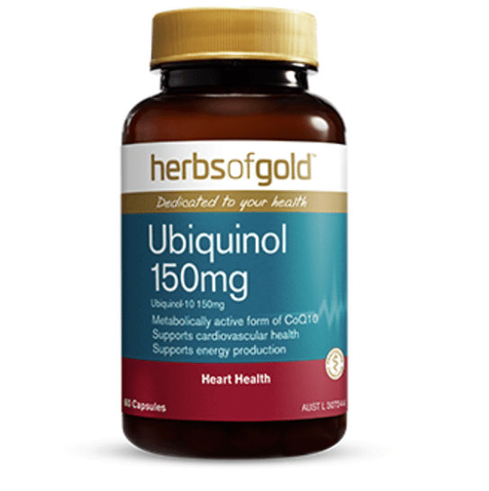 Herbs of Gold Ubiquinol 150mg - 30 Capsules
