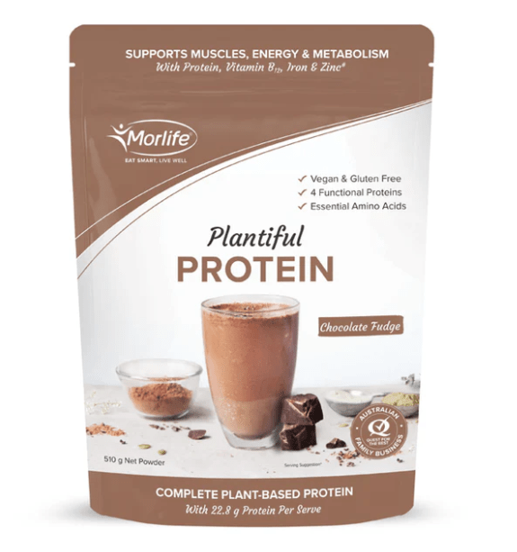 Morlife Plantiful Protein - Chocolate Fudge