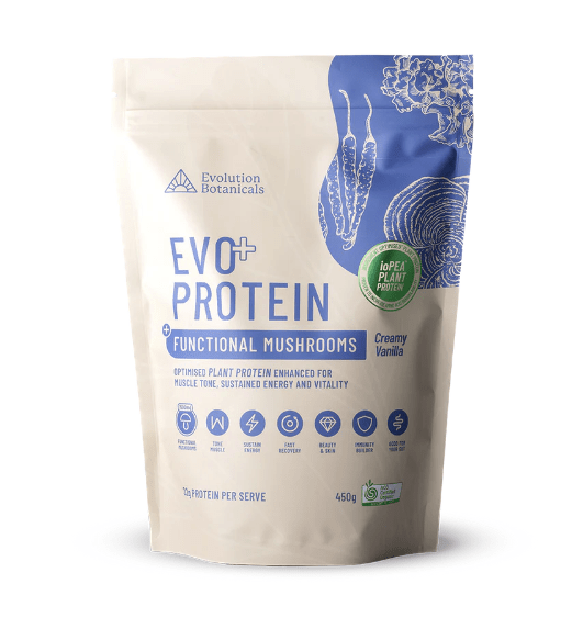 Evolution Botanicals Evo Protein + Mushrooms | Creamy Vanilla