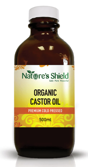 Nature's Shield Cold Pressed Organic Castor Oil - 500ml
